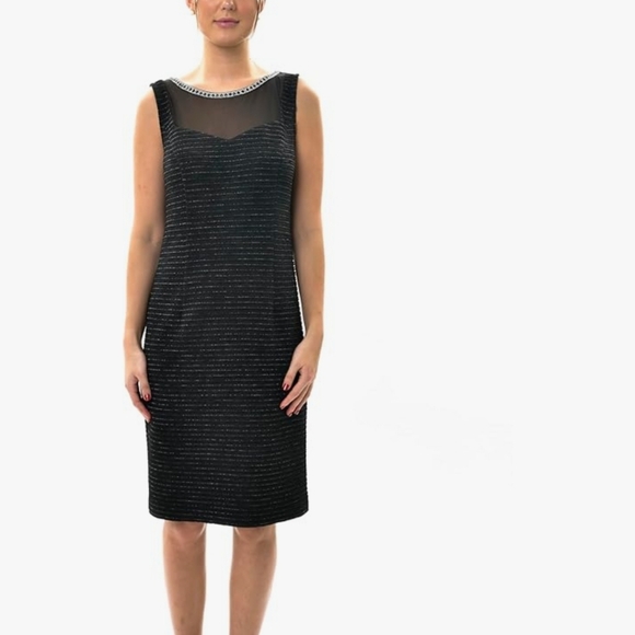 Elegant Black Women's Dress with Jacket - Picture 2 of 5